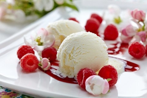 树莓冰激凌