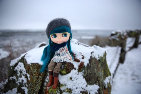 雪地里的SD娃娃