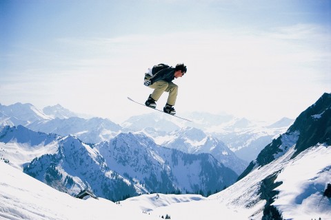 滑雪空中特技