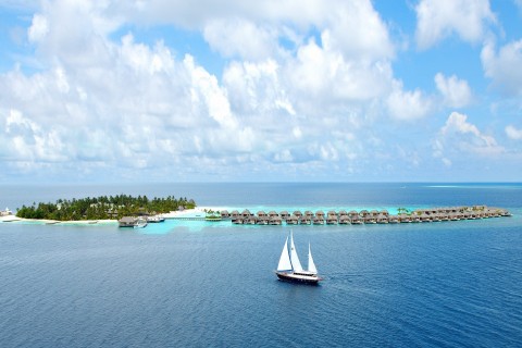 马尔代夫海上帆船