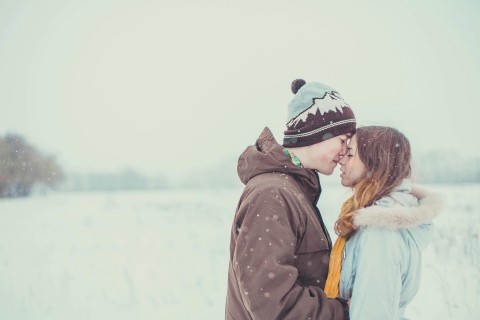 雪中的浪漫爱情