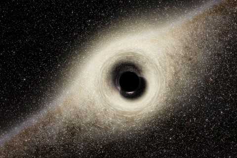 星空中的黑洞