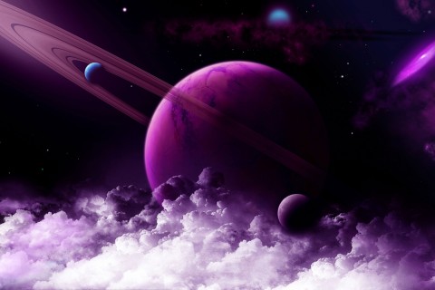 紫色行星