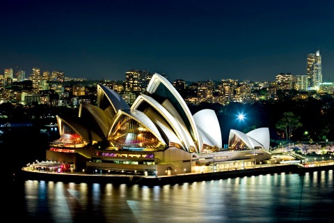 美丽的悉尼歌剧院