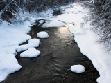 冬日小河