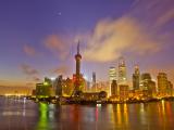 美丽的上海夜景