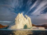 格陵兰岛冰川