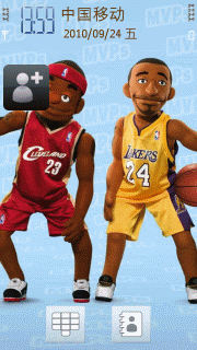 詹姆斯与科比Q版