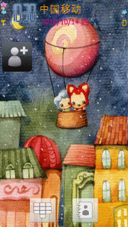 阿狸快乐的热气球生活