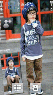 时尚可爱的小型男