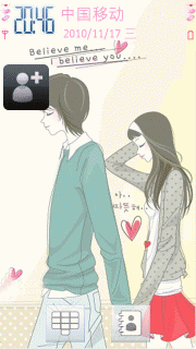 手拉手散步的情侣