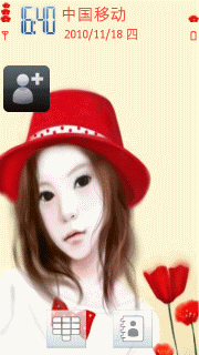 酷酷的红帽女孩