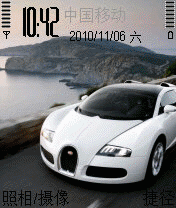 白色布加迪威龙