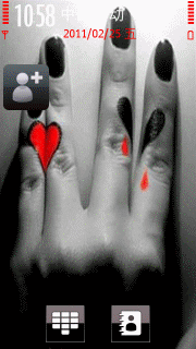 非主流爱情手势