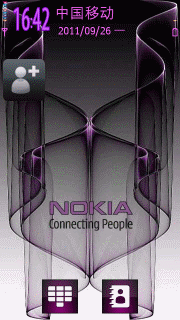 紫色Nokia