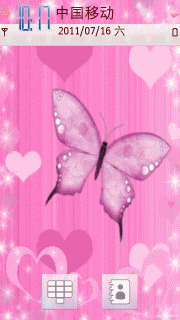 粉紫蝴蝶